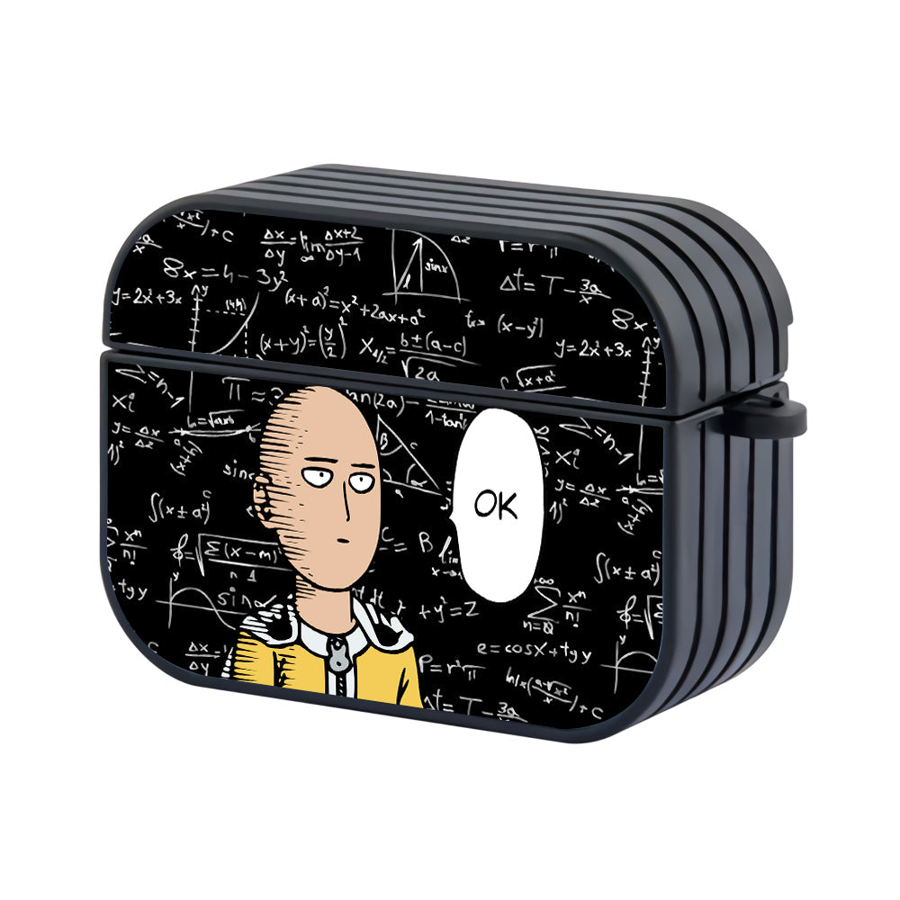 One Punch Man Saitama Confused Formula Apple AirPods Pro 2 Case