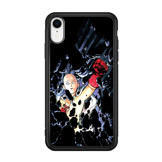 One Punch Man Smile On iPhone XR Case