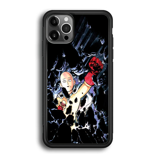 One Punch Man Smile On iPhone 12 Pro Case