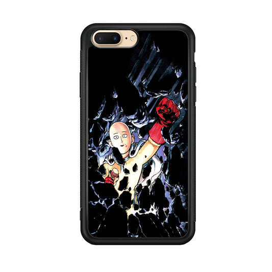 One Punch Man Smile On iPhone 8 Plus Case