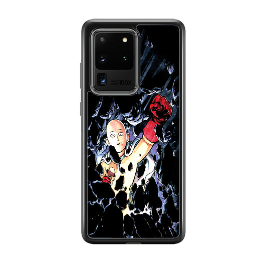 One Punch Man Smile On Samsung Galaxy S20 Ultra Case