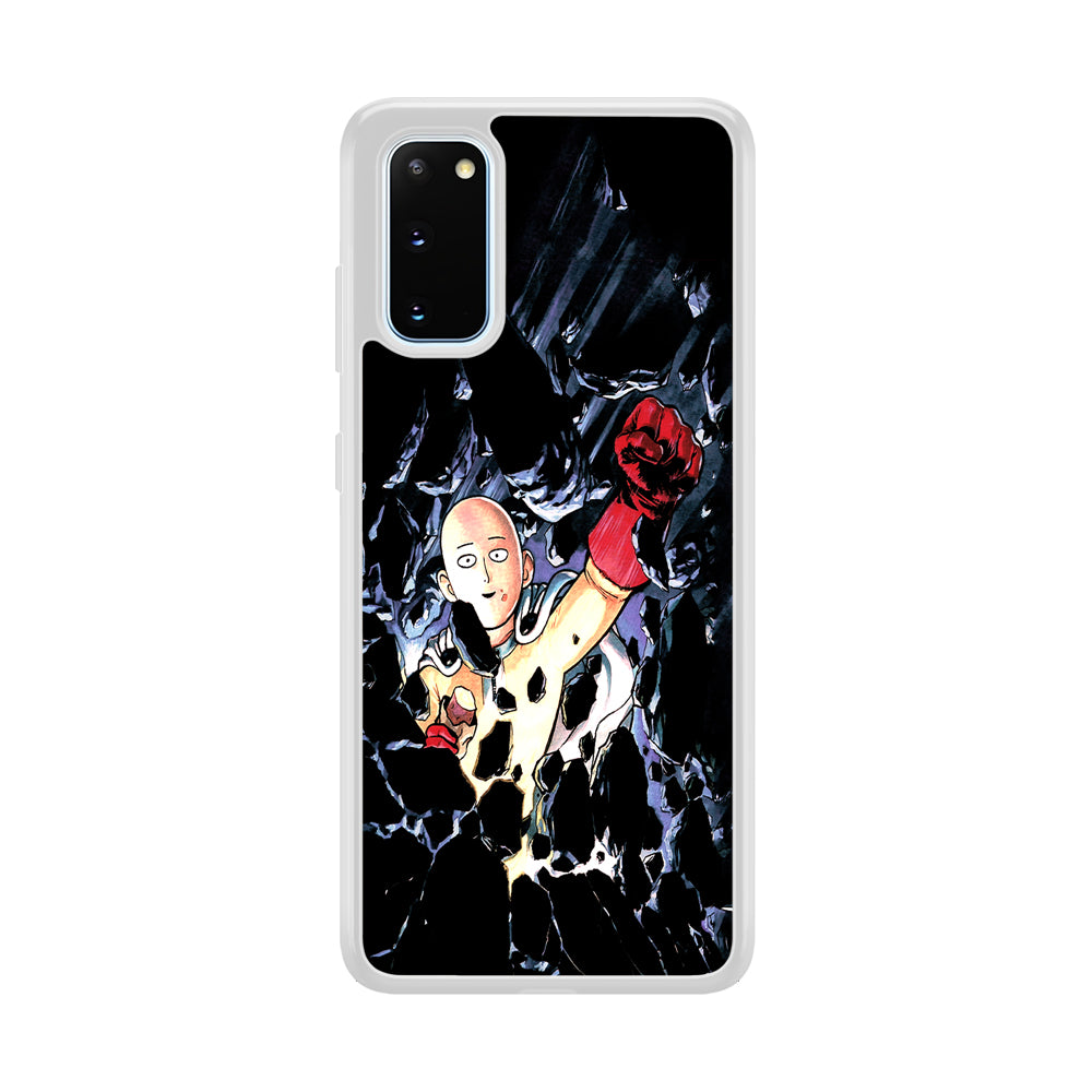 One Punch Man Smile On Samsung Galaxy S20 Case