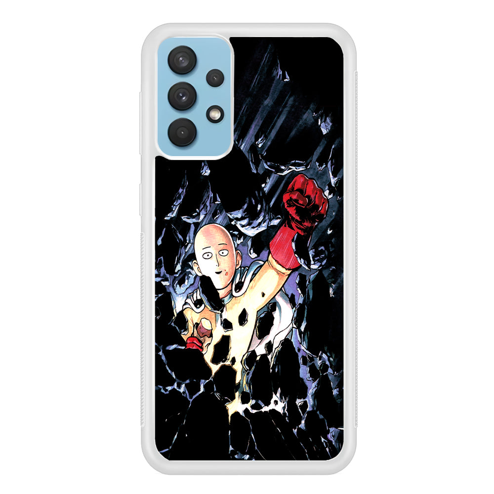 One Punch Man Smile On Samsung Galaxy A32 Case