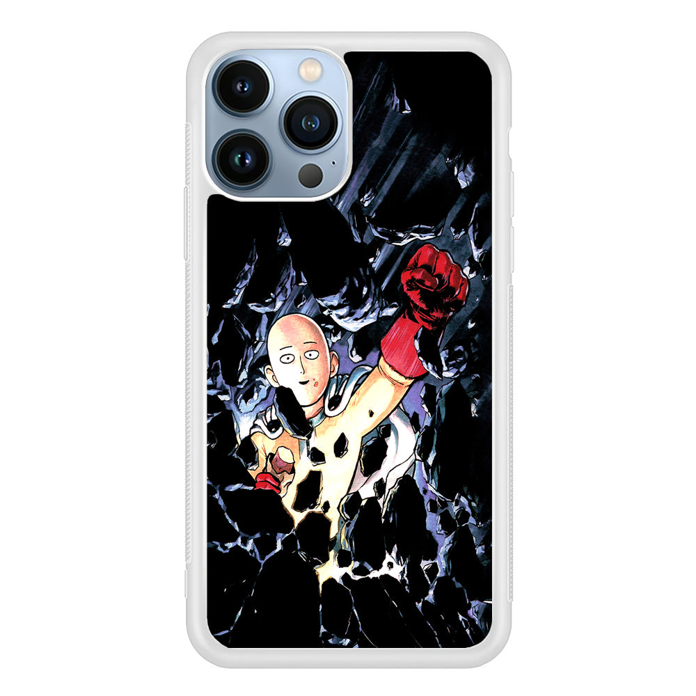 One Punch Man Smile On iPhone 13 Pro Max Case