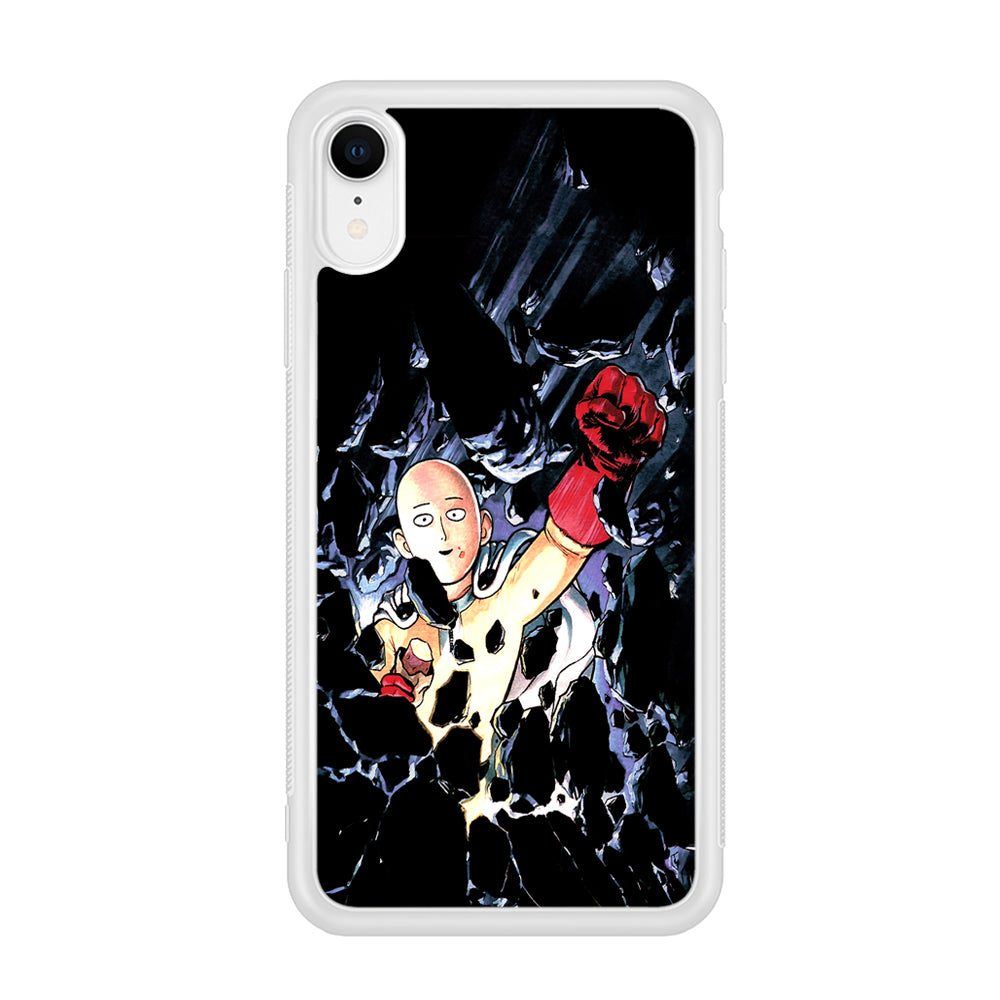 One Punch Man Smile On iPhone XR Case