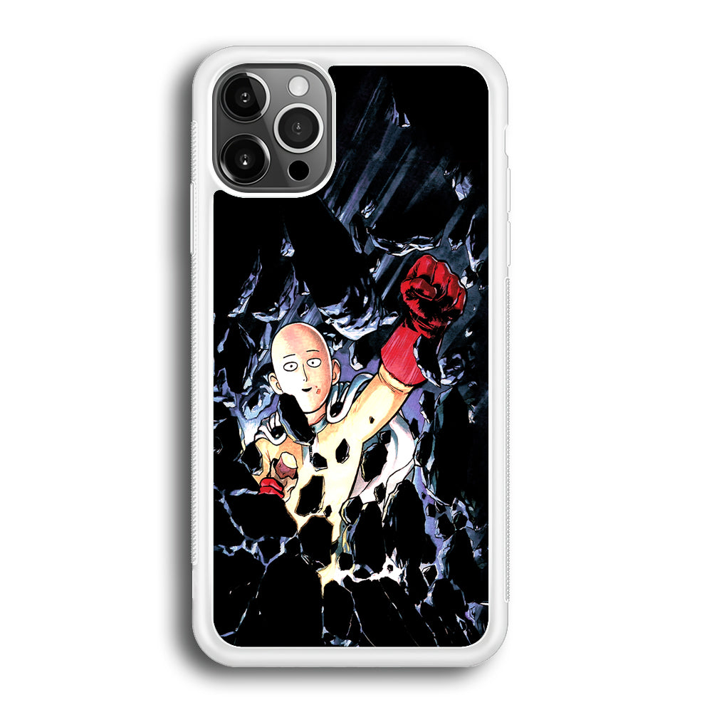 One Punch Man Smile On iPhone 12 Pro Case