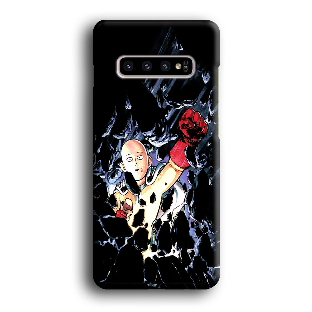 One Punch Man Smile On Samsung Galaxy S10 Case