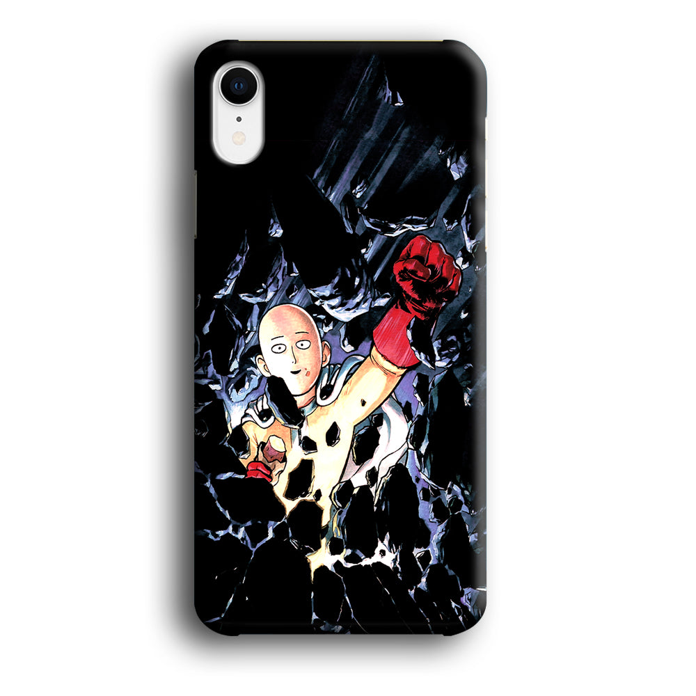 One Punch Man Smile On iPhone XR Case