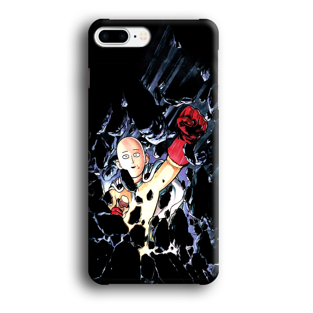 One Punch Man Smile On iPhone 8 Plus Case