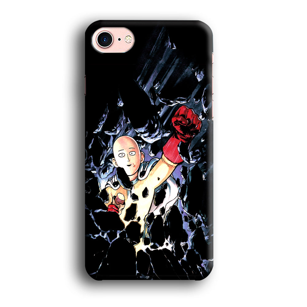 One Punch Man Smile On iPhone 8 Case