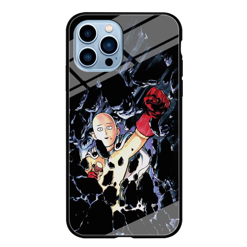 One Punch Man Smile On iPhone 13 Pro Max Case