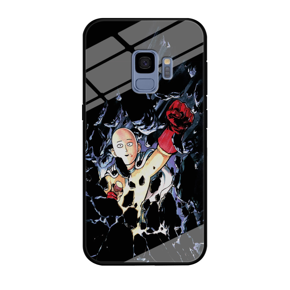 One Punch Man Smile On Samsung Galaxy S9 Case