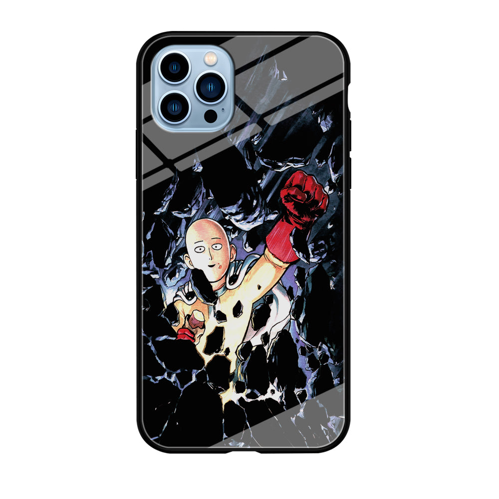 One Punch Man Smile On iPhone 12 Pro Max Case