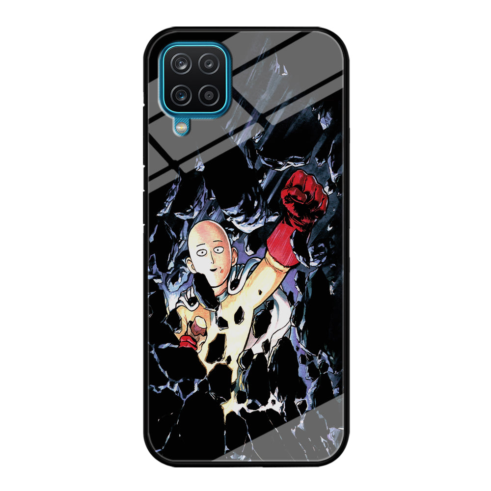 One Punch Man Smile On Samsung Galaxy A12 Case