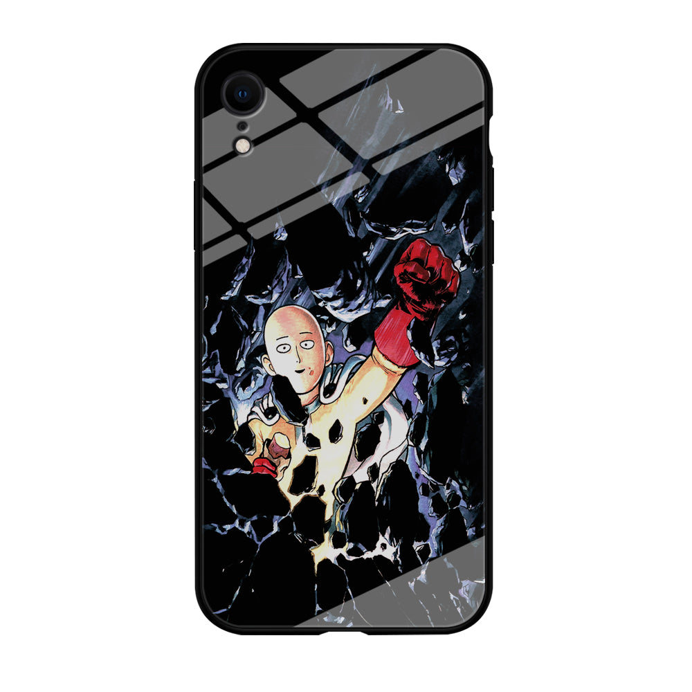 One Punch Man Smile On iPhone XR Case