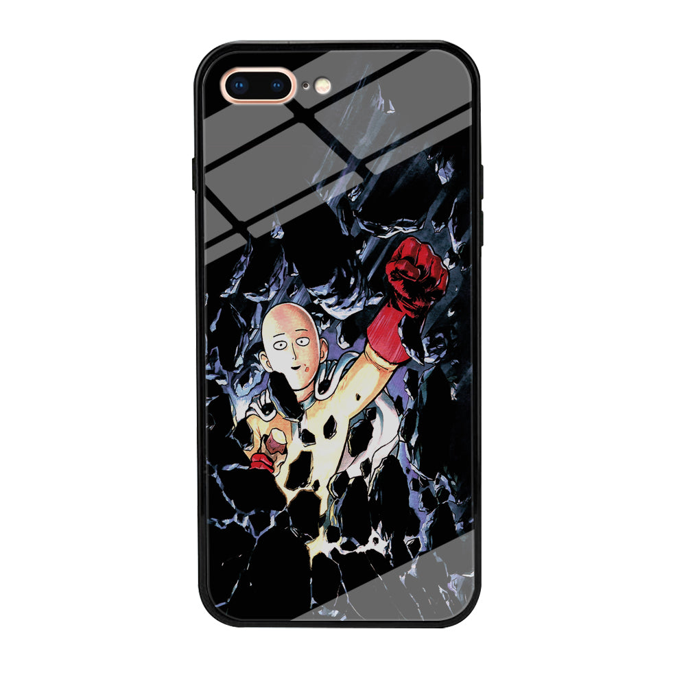 One Punch Man Smile On iPhone 8 Plus Case