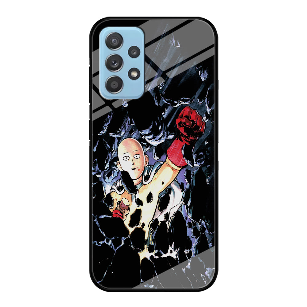 One Punch Man Smile On Samsung Galaxy A72 Case
