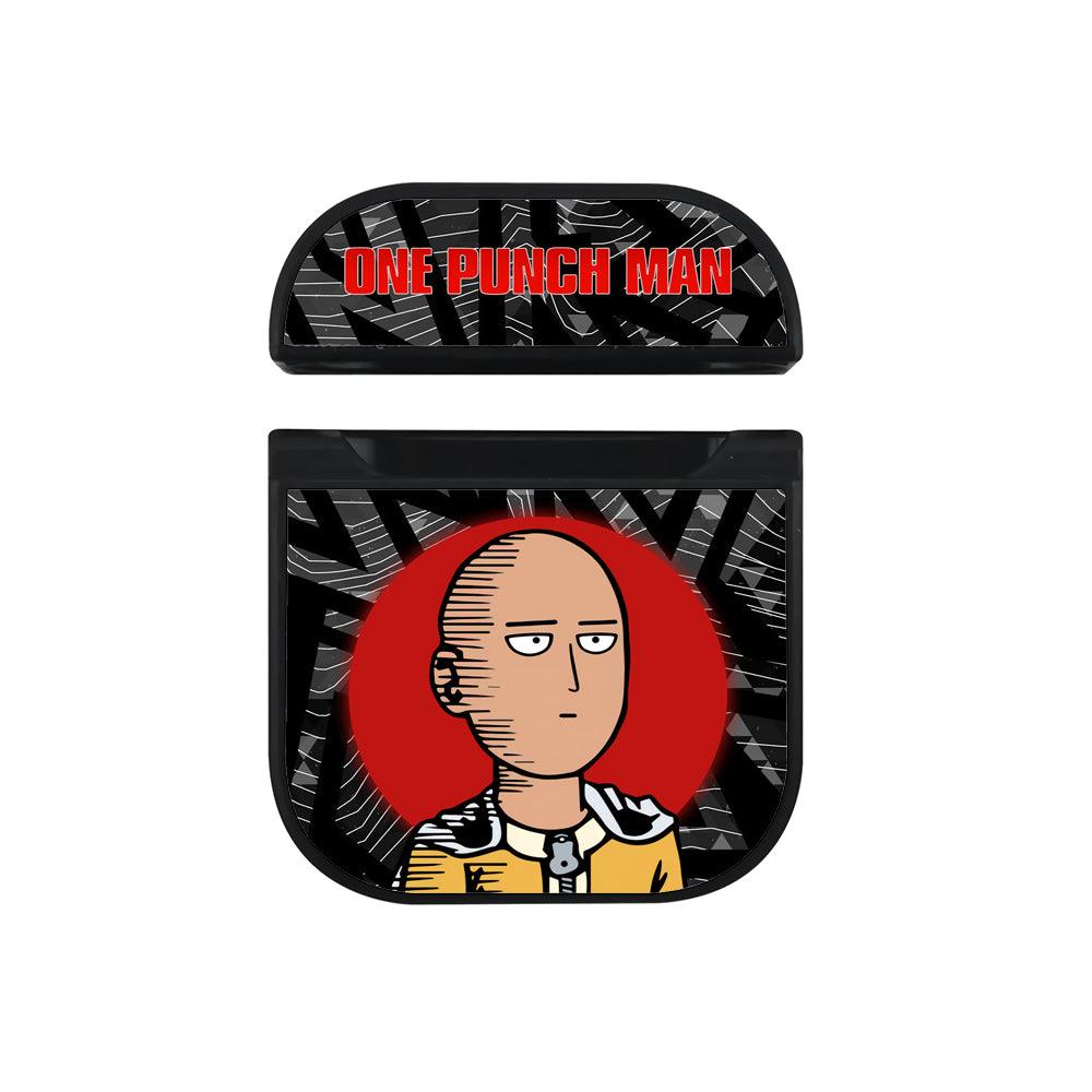 One Punch Man The Good Guy Apple Airpods Case Black