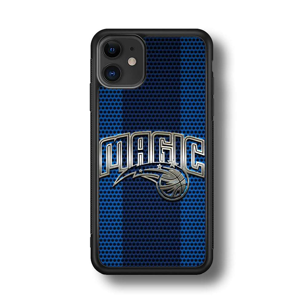 Orlando Magic Team Stripe Pattern iPhone 11 Case