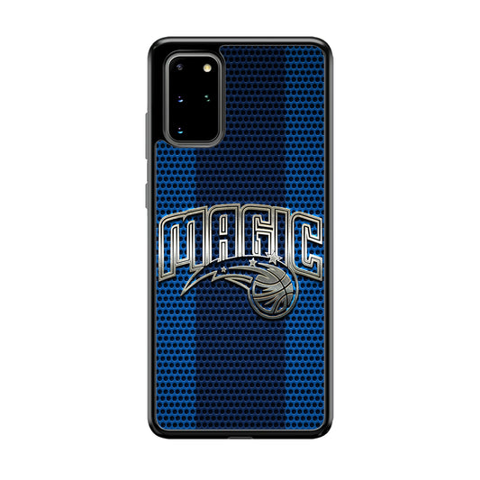 Orlando Magic Team Stripe Pattern Samsung Galaxy S20 Plus Case