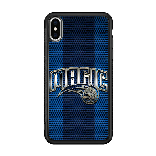 Orlando Magic Team Stripe Pattern iPhone X Case