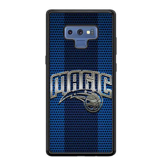 Orlando Magic Team Stripe Pattern Samsung Galaxy Note 9 Case