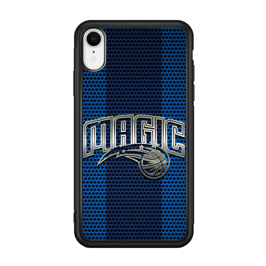 Orlando Magic Team Stripe Pattern iPhone XR Case