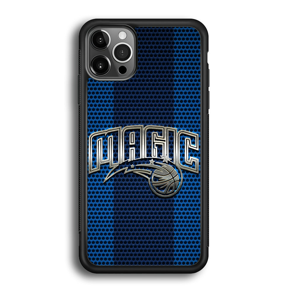 Orlando Magic Team Stripe Pattern iPhone 12 Pro Max Case