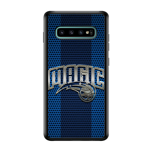 Orlando Magic Team Stripe Pattern Samsung Galaxy S10 Case