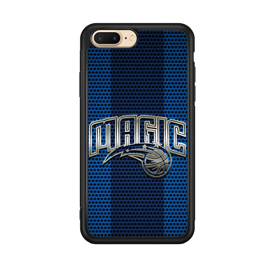 Orlando Magic Team Stripe Pattern iPhone 8 Plus Case