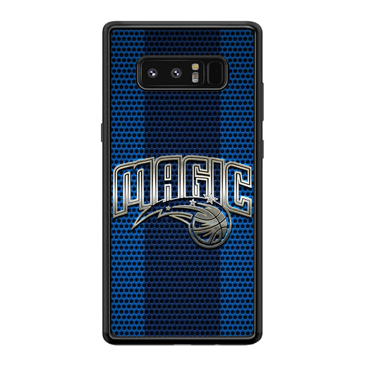 Orlando Magic Team Stripe Pattern Samsung Galaxy Note 8 Case