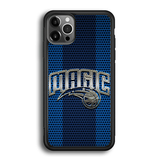 Orlando Magic Team Stripe Pattern iPhone 12 Pro Case