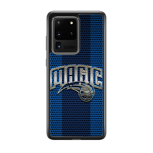 Orlando Magic Team Stripe Pattern Samsung Galaxy S20 Ultra Case