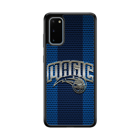 Orlando Magic Team Stripe Pattern Samsung Galaxy S20 Case