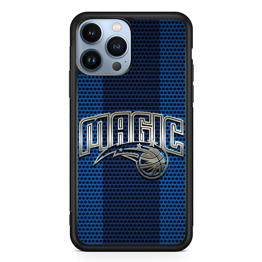 Orlando Magic Team Stripe Pattern iPhone 13 Pro Max Case