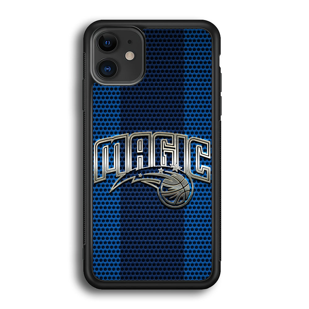 Orlando Magic Team Stripe Pattern iPhone 12 Case