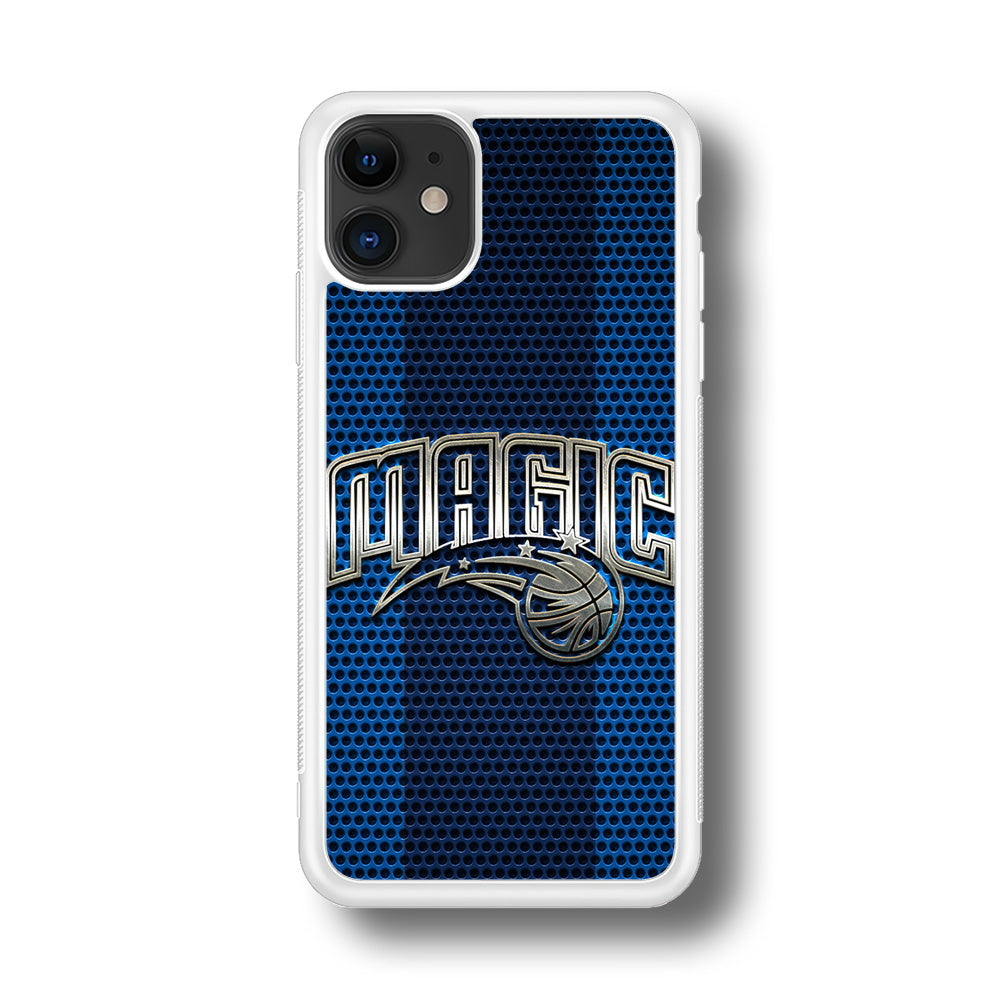 Orlando Magic Team Stripe Pattern iPhone 11 Case