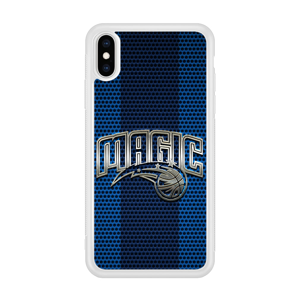 Orlando Magic Team Stripe Pattern iPhone X Case