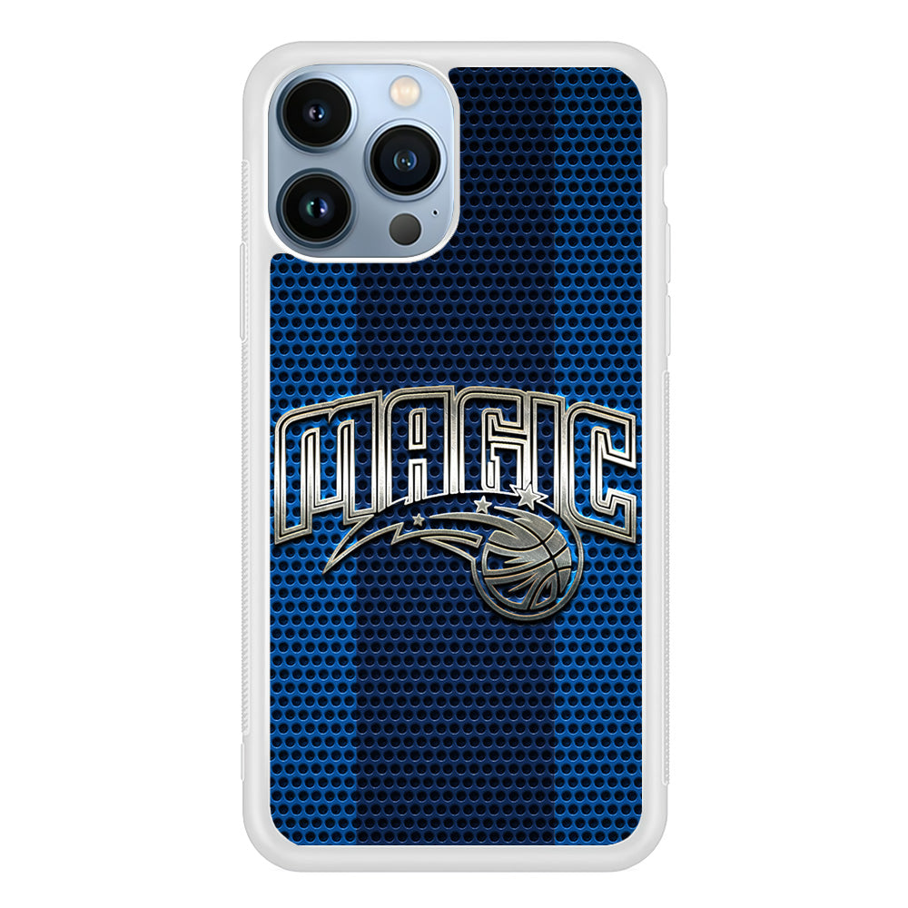 Orlando Magic Team Stripe Pattern iPhone 13 Pro Max Case