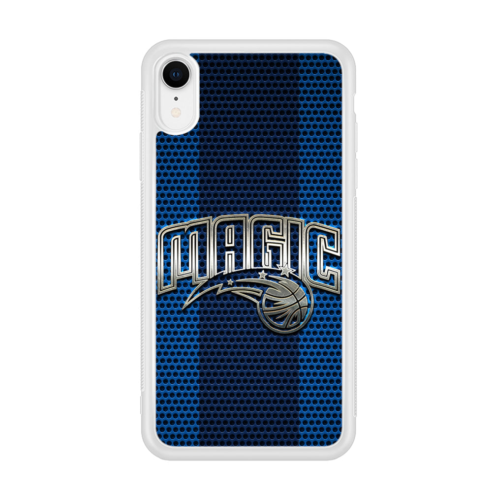Orlando Magic Team Stripe Pattern iPhone XR Case