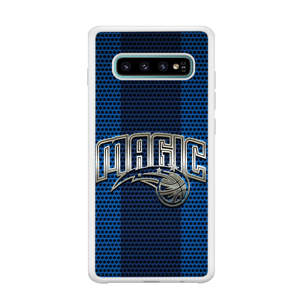 Orlando Magic Team Stripe Pattern Samsung Galaxy S10 Case