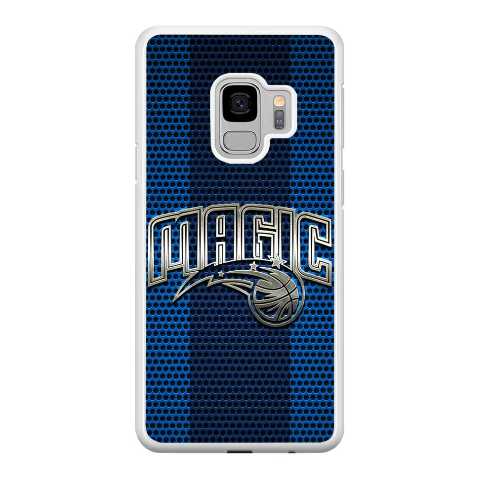 Orlando Magic Team Stripe Pattern Samsung Galaxy S9 Case