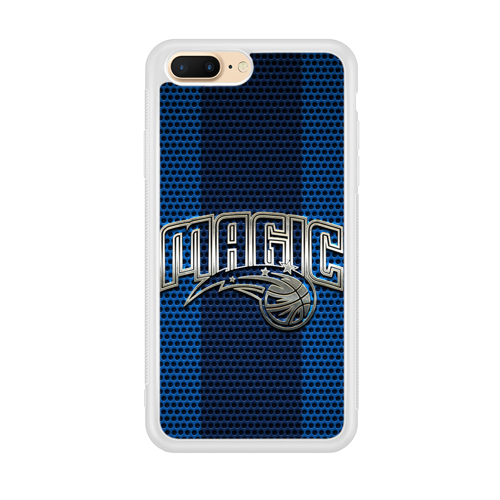 Orlando Magic Team Stripe Pattern iPhone 8 Plus Case