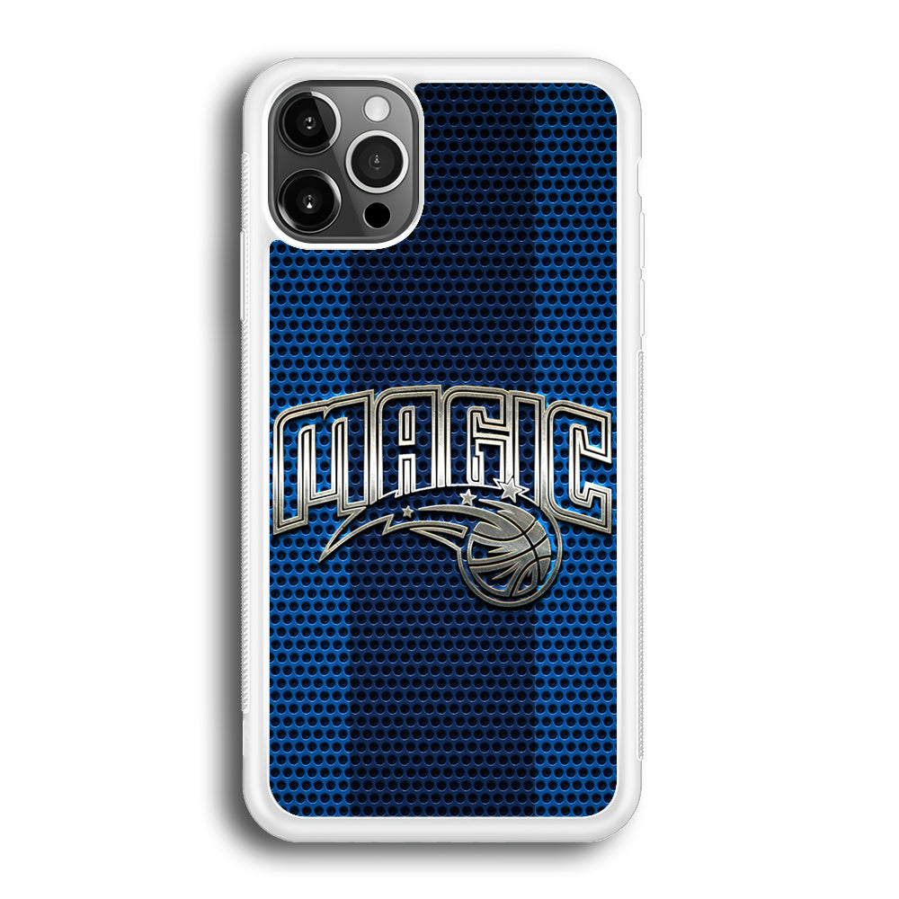 Orlando Magic Team Stripe Pattern iPhone 12 Pro Max Case