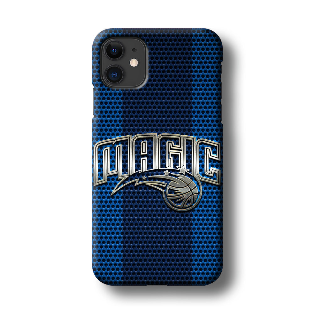 Orlando Magic Team Stripe Pattern iPhone 11 Case