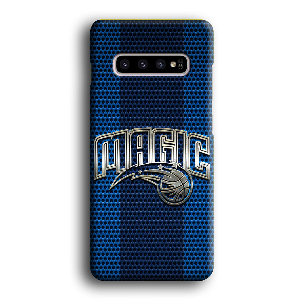 Orlando Magic Team Stripe Pattern Samsung Galaxy S10 Case