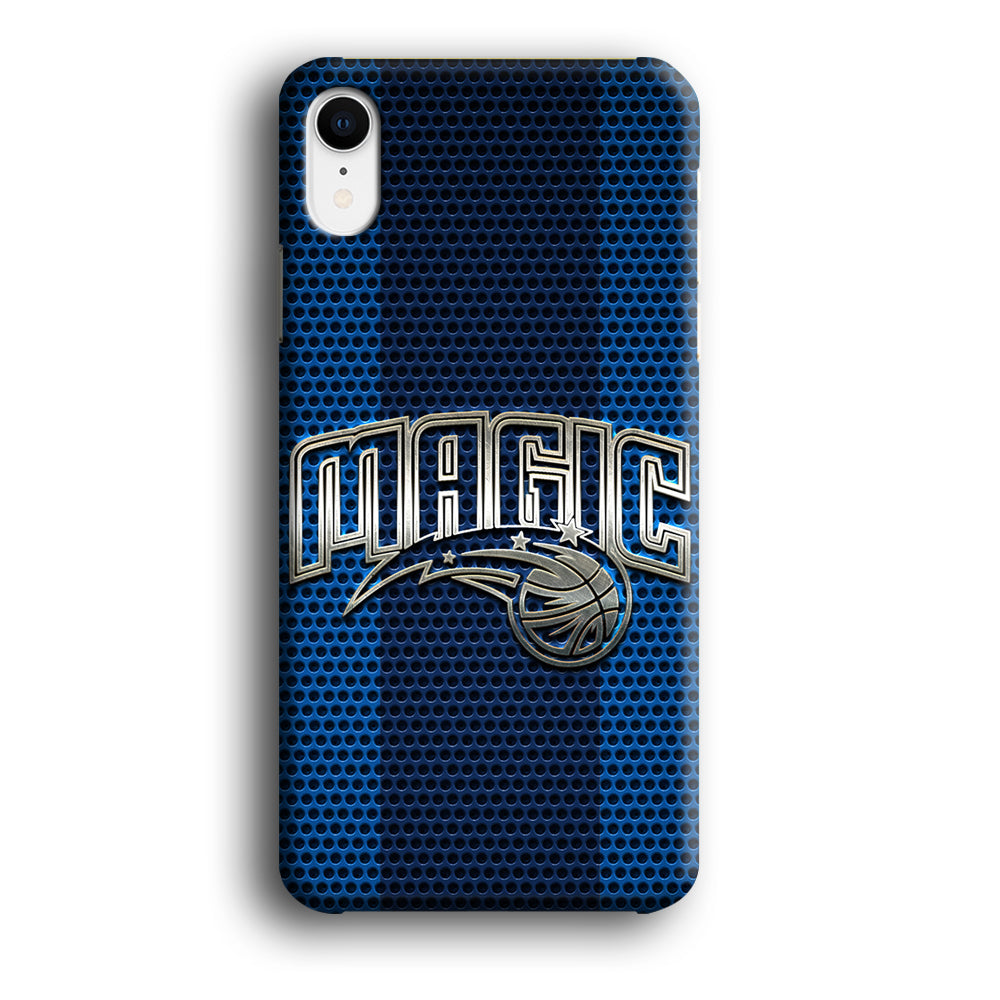 Orlando Magic Team Stripe Pattern iPhone XR Case