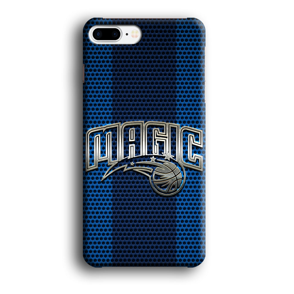 Orlando Magic Team Stripe Pattern iPhone 8 Plus Case