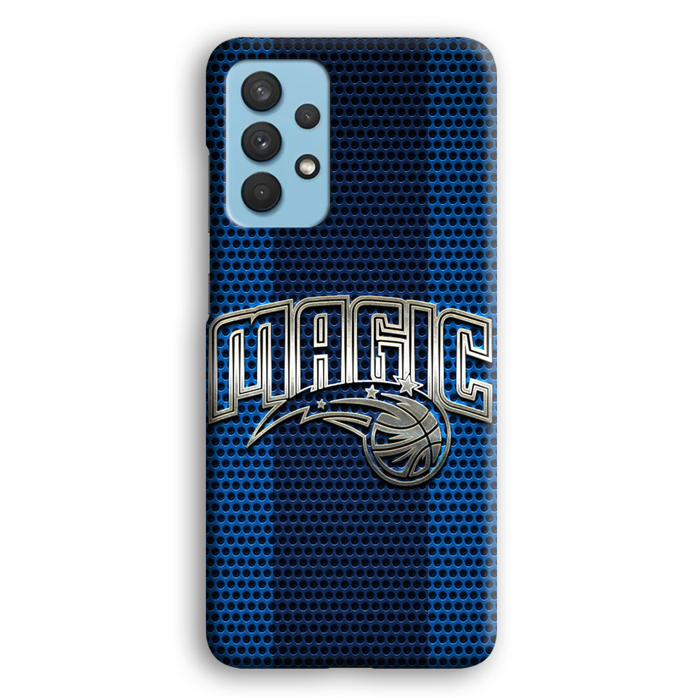 Orlando Magic Team Stripe Pattern Samsung Galaxy A32 Case