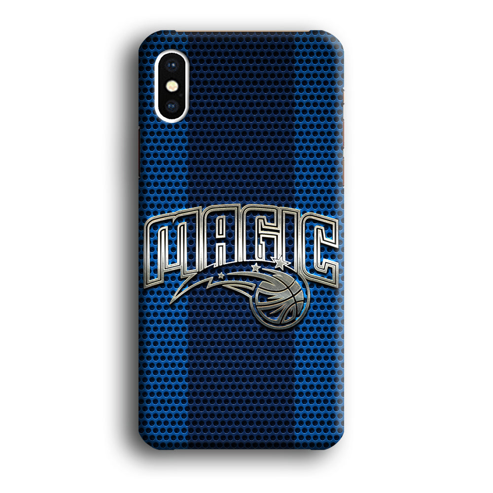 Orlando Magic Team Stripe Pattern iPhone X Case